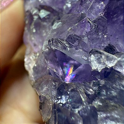 Drusa de Ametista Q.EXCELENTE – Elevação Espiritual e Purificação Energética