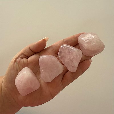 Quartzo Rosa Rolado – Amor, Cura e Harmonia Emocional