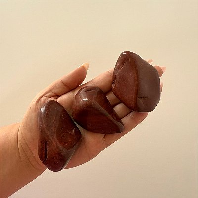 Jaspe Vermelho Rolado– Vitalidade e Coragem