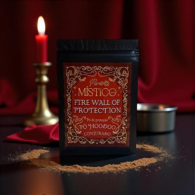 Fire Wall of Protection – Pó Hoodoo de Proteção