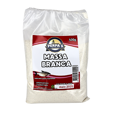 Massa Perpas Pesca Branca 500G