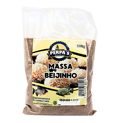 Massa Perpas Pesca Beijinho 500G