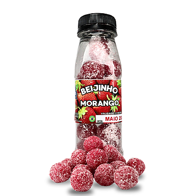 Beijinho Perpas Pesca Morango 100g