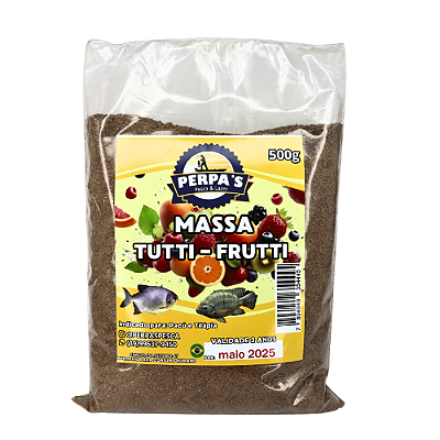 Massa Perpas Pesca Tutti-Frutti 500G