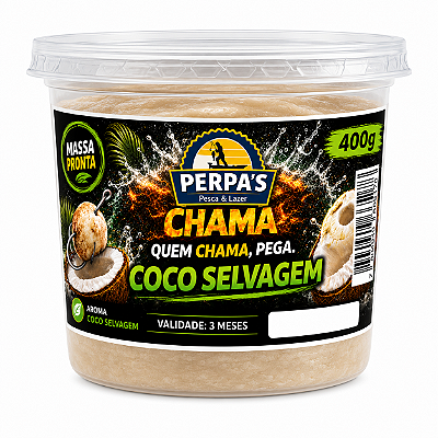Massa Pronta Coco Selvagem UN 400g