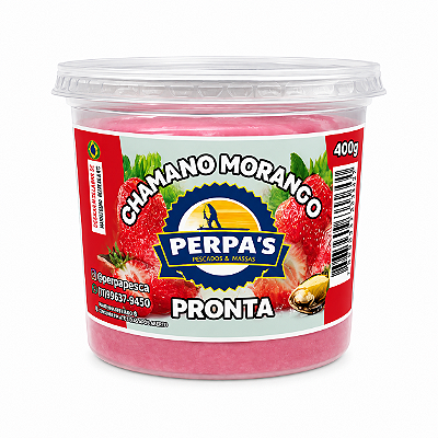 Massa Pronta Chama no Morango UN 400g