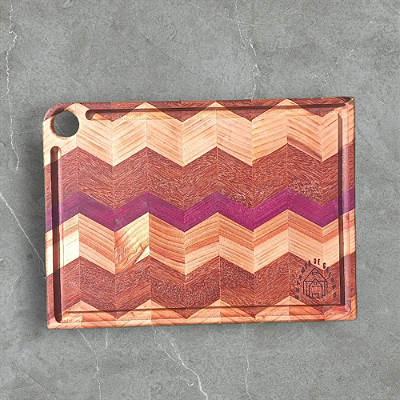 Tábua de Marchetaria Zig Zag Duo