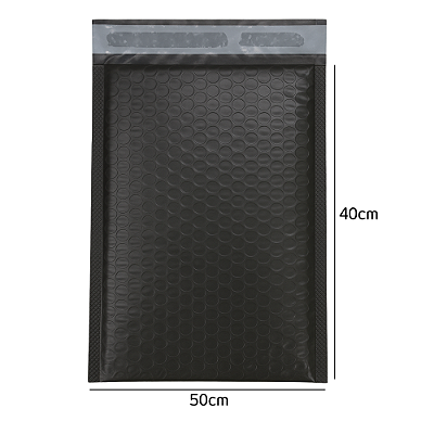 Envelope de Segurança Laminado Cinza com Bolha 50x40cm
