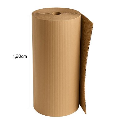 Bobina de Papelão Ondulado 1,20X40mt 280gr/m²