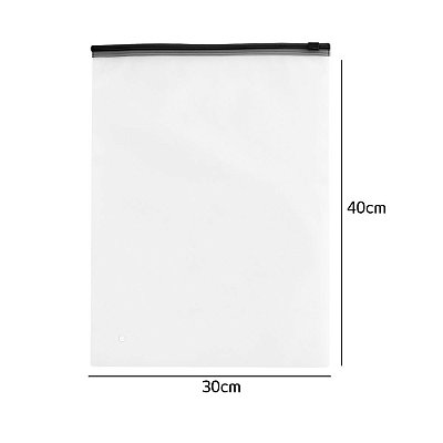 Saco Plástico de EVA 30x40 Zip Lock