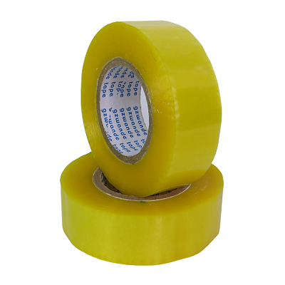 Fita Adesiva 42mm x 200mt Amarela Chinesa