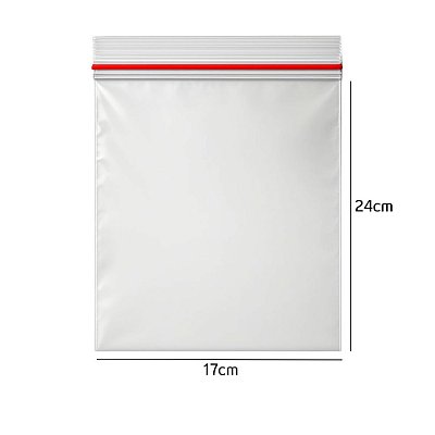 Saco Zip Lock N.08 17X24 Pct 100 Un Talge