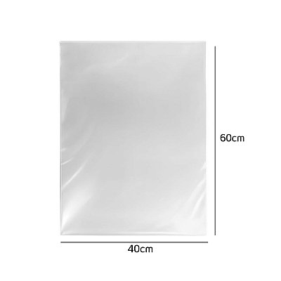Saco Plástico BD 40X60 0,006 Micras
