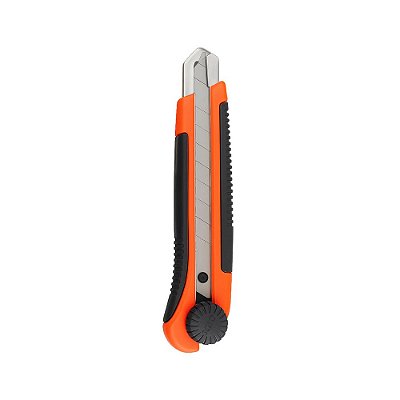 Estilete Lamina Larga 25Mm Emborrachado 1 Lam Starfer