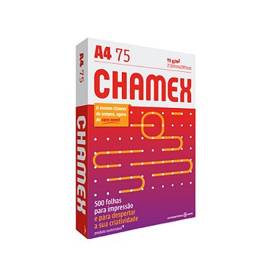 Papel Sulfite A4 Chamex 75G 500 Folhas