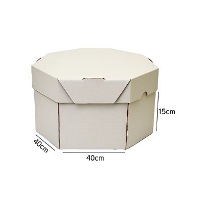 Caixa para Bolo Redonda  N17 40X40X15