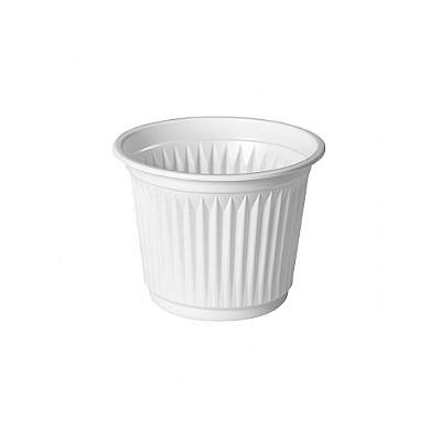 Copo Descartavel 50Ml 100UN. Branco Cristalcopo