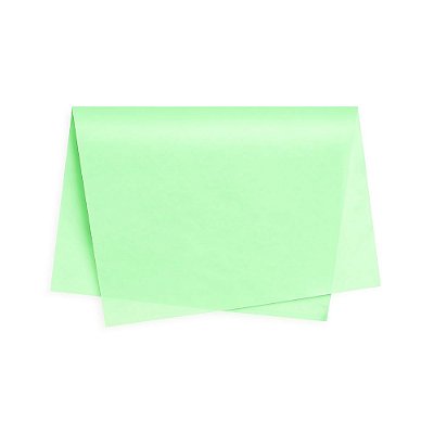 Papel De Seda Pct C/100 Un Verde Limão