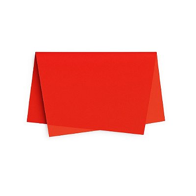 Papel De Seda Pct C/ 100Un Vermelho