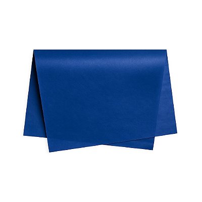 Papel De Seda Pct C/100 Un Azul Escuro