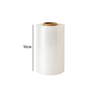 Bobina de Filme Strech Transparente 10cm 0,025 micras