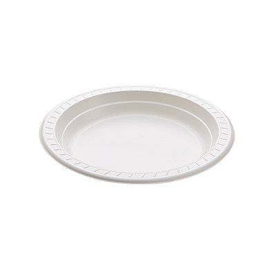Prato Descartavel Branco 21Cm 10Un. Copoplast