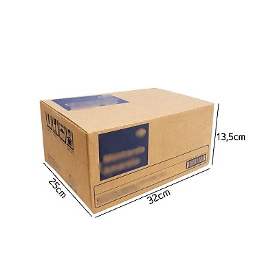 Caixa de Papelão para Mudança Pequena 32X25X13,5