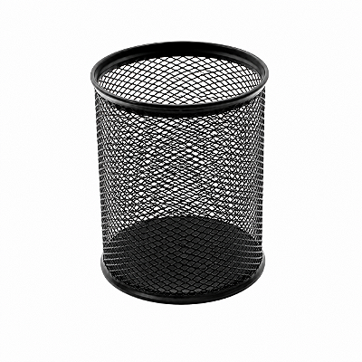 Porta Caneta Metal Preto