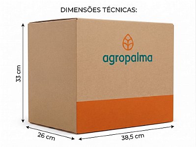 Caixa para Mudança Agropalma G 38,5x26x33 cm