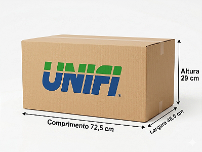 Caixa de Papelão para Mudança UNIFI 72,5x48,5x29cm