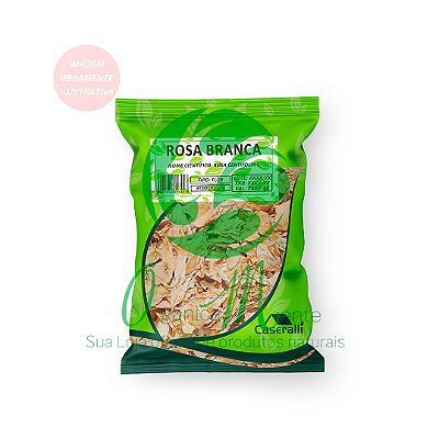 ROSA BRANCA FLOR 20g - CASERALLI