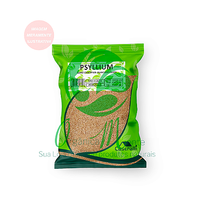PRODUTO NATURAL PSYLLIUM 90% FLOCOS 50g – CASERALLI
