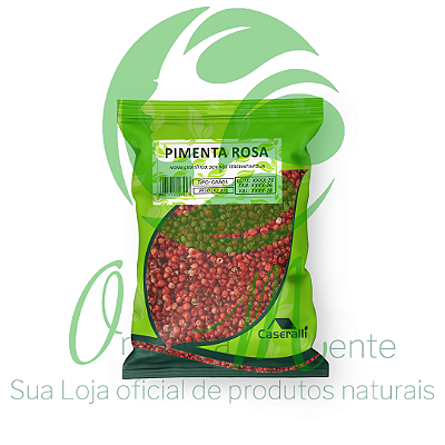 PIMENTA ROSA GRÃOS 25g - CASERALLI