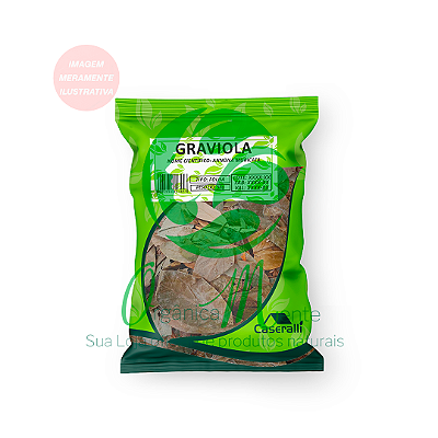 PRODUTO NATURAL GRAVIOLA FOLHA 50g – CASERALLI