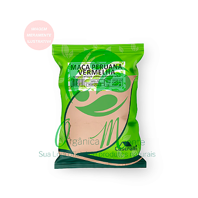 PRODUTO NATURAL MACA PERUANA VERMELHA PÓ 50g – CASERALLI