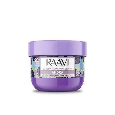 CREME ESFOLIANTE AMORA 200G - RAAVI