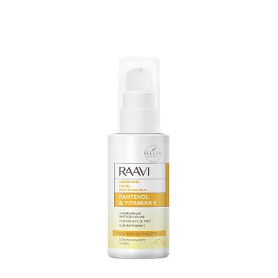 Hidratante Facial com Proteção Fps 30 Multifuncional 40g - Raavi