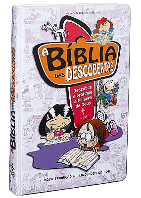 A Bíblia das Descobertas Letra Normal NTLH - Meninas