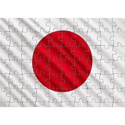 Quebra-cabeça - Japão - Nações - 60 Pç