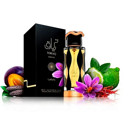 Perfume Lattafa Teriaq Intense 100ml Unissex
