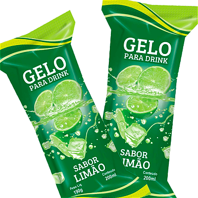 Saco BOPP Perolizado 9,5x21 - GELO LIMÃO - 01 Pct (200 Unid.)