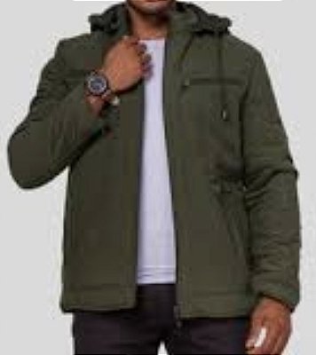 Jaqueta Masculina Dupla Face Verde