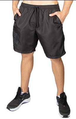 Bermuda Tactel Preta Masculina - Conforto e Estilo