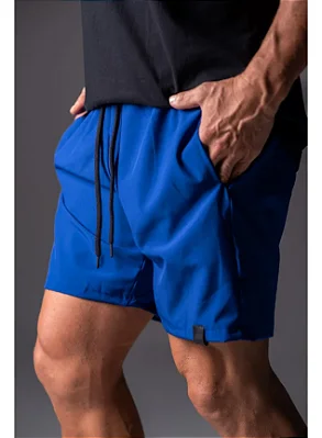 Bermuda Tactel Azul Royal