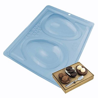Forma Ovo de Páscoa 150g Acetato Simples Ref 10586 - 5 unid