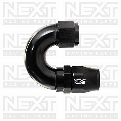 Conexão tipo AEROQUIP Regular 180º AN10 ( FÊMEA )