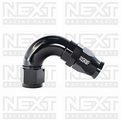 Conexão 120º Fêmea para Mangueira PTFE AN10