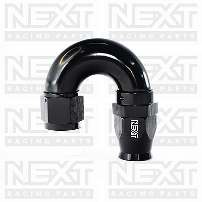 Conexão 180º Fêmea para Mangueira PTFE AN10