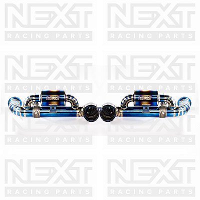 Catback Porsche 991.2 4.0L GT3/GT3RS Titânio Com Válvula Sem Atuador