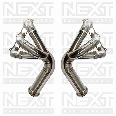 Coletor Porsche 992 3.0 2019-20 Inox sem Catalizadores